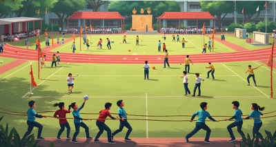 Lapangan Olahraga & Area Aktivitas
